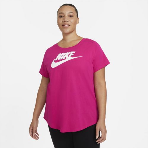 Camiseta Plus Size Nike Sportswear Icn Clsh Crew Roxa - Compre Agora