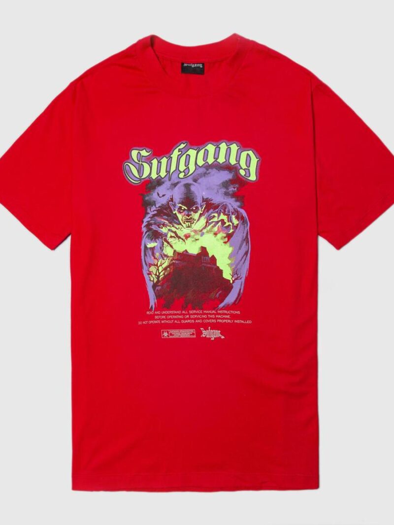 Camiseta Dracula Vermelha Sufgang