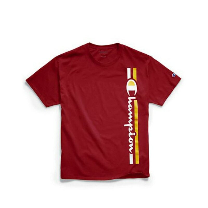 Camiseta Champion Vertical Logo Silk