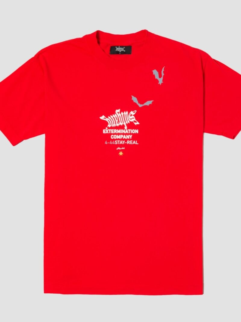 Camiseta Sufgang Extermination Company Vermelha