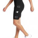 sport bike shorts triple c logos black champion womens shorts 1