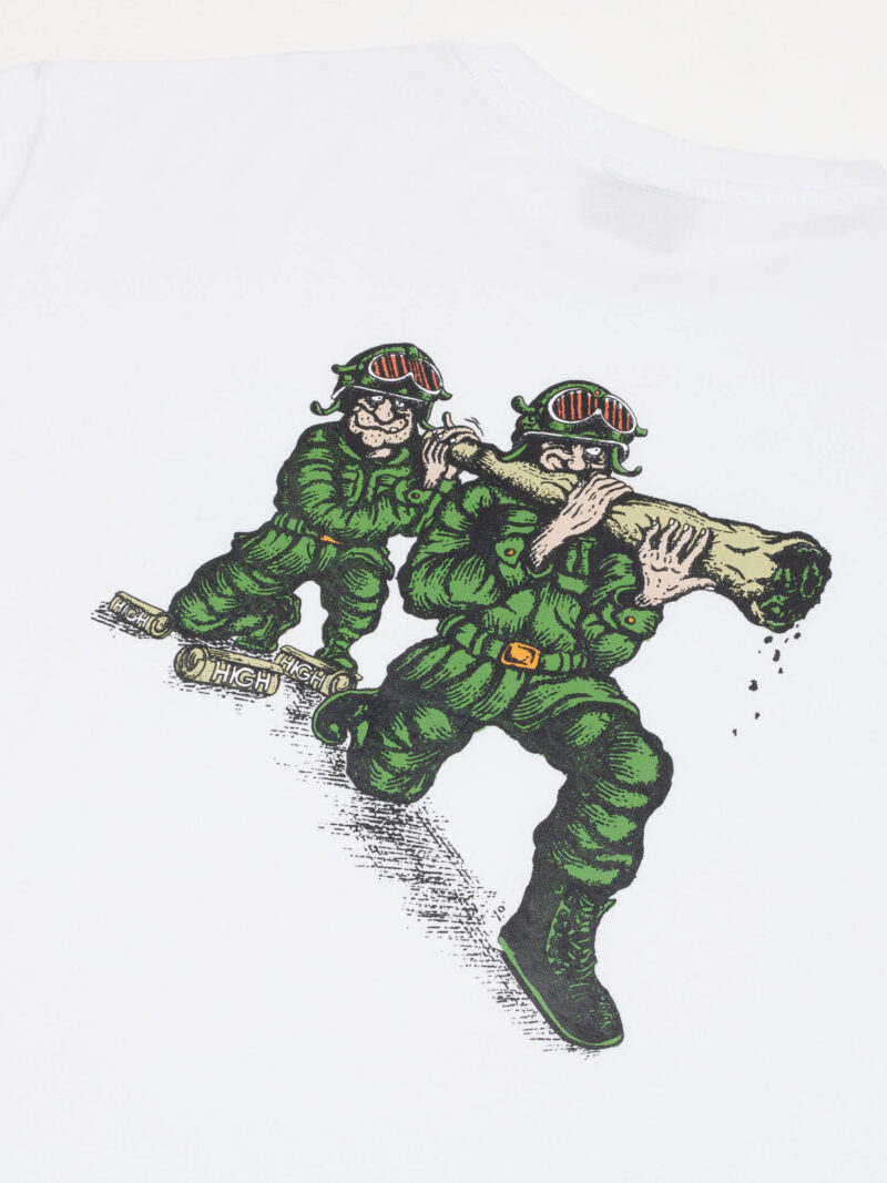 tee bazooka white back detail tee bazooka white back detail