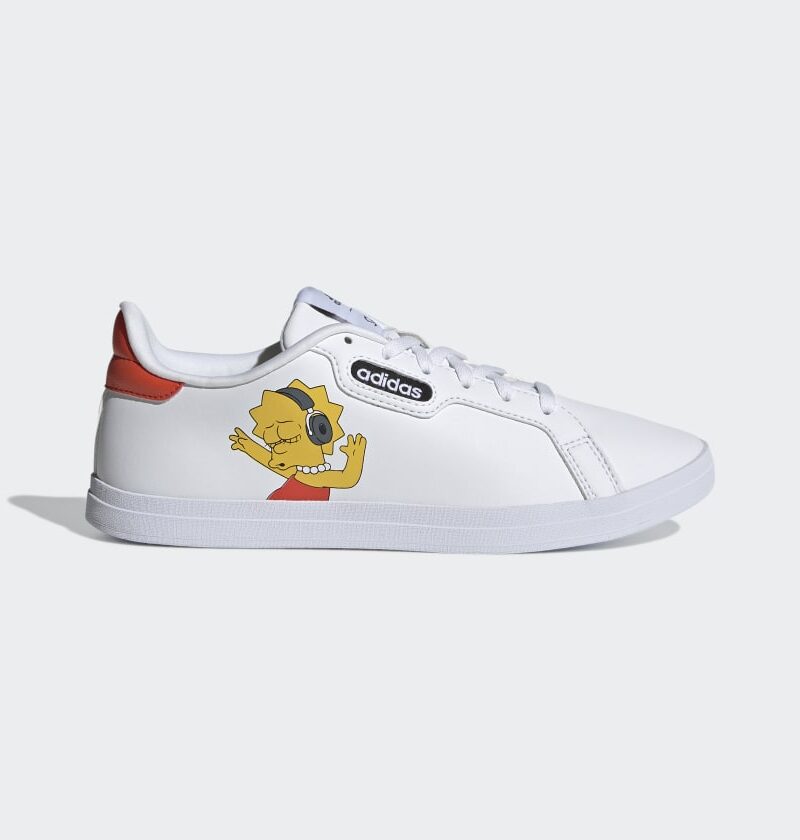 tenis courtpoint base the simpsons branco gz5343 01 standard
