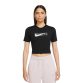 cropped nike slim swoosh feminino preto