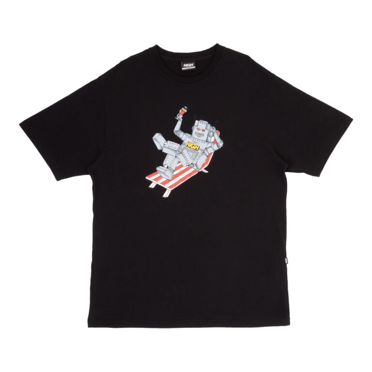 tee robot black