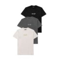 camisetas basic pack sufgang 2.4 off, preto e cinza