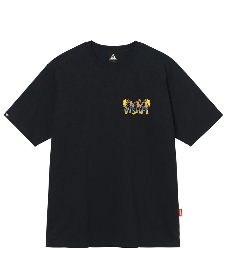 camiseta "malote" preta vishfi camiseta "malote" preta vishfi