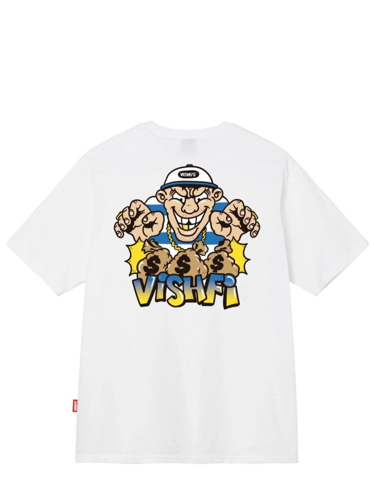 camiseta "malote" branca vishfi camiseta "malote" branca vishfi