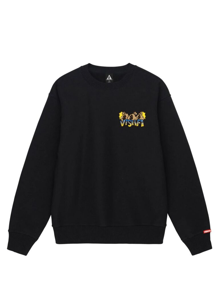 moletom careca "malote" vishfi preto moletom careca "malote" vishfi preto