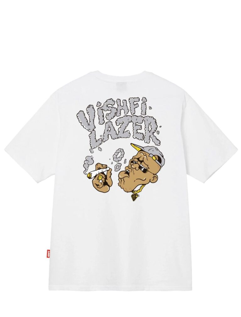 camiseta "lazer" branca vishfi camiseta "lazer" branca vishfi