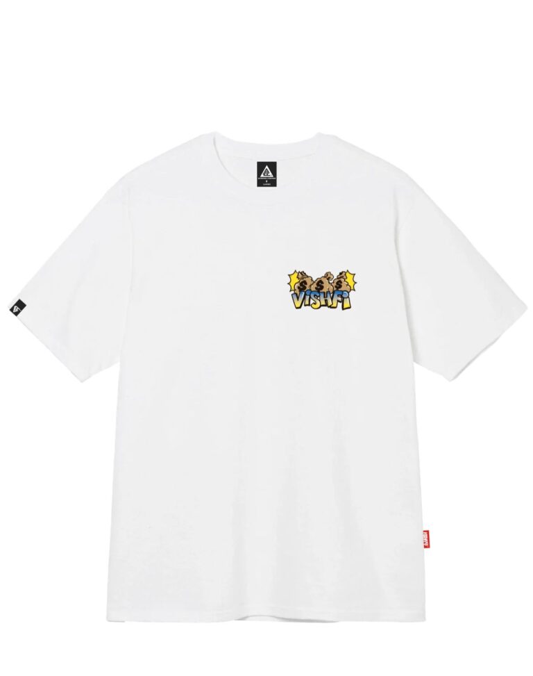 camiseta "malote" branca vishfi