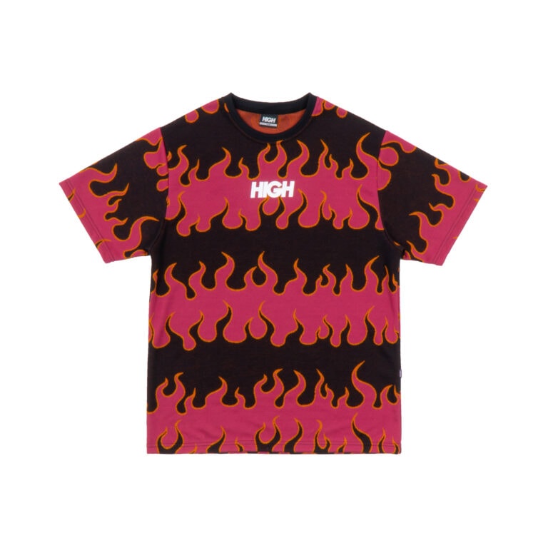 jacquard tee fire kidz black