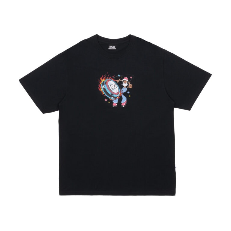 camiseta yoyo heather black high company