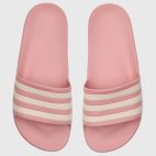chinelo slide adidas aqua pink