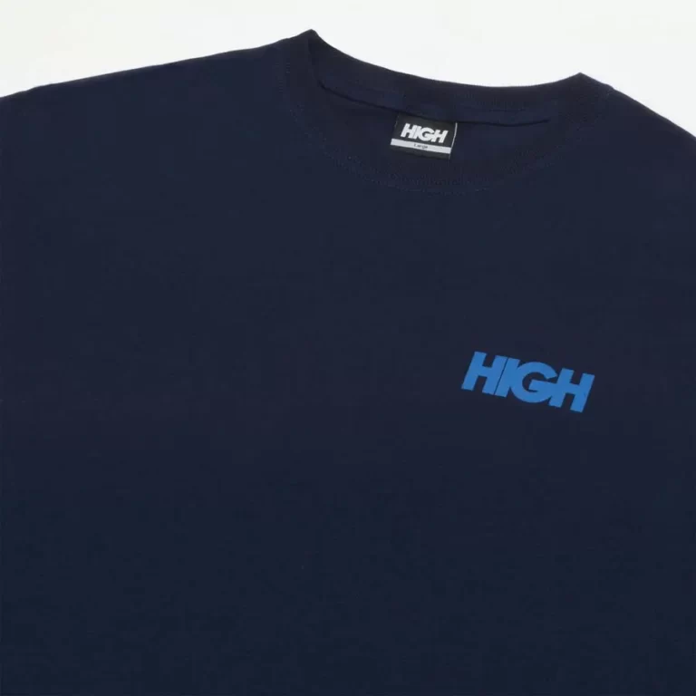 camiseta high tee logo navy camiseta high tee logo navy