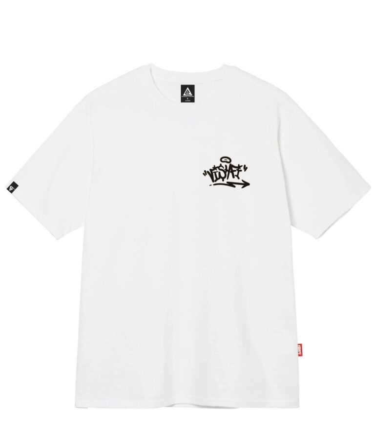 camiseta ”corre das notas” branca vishfi