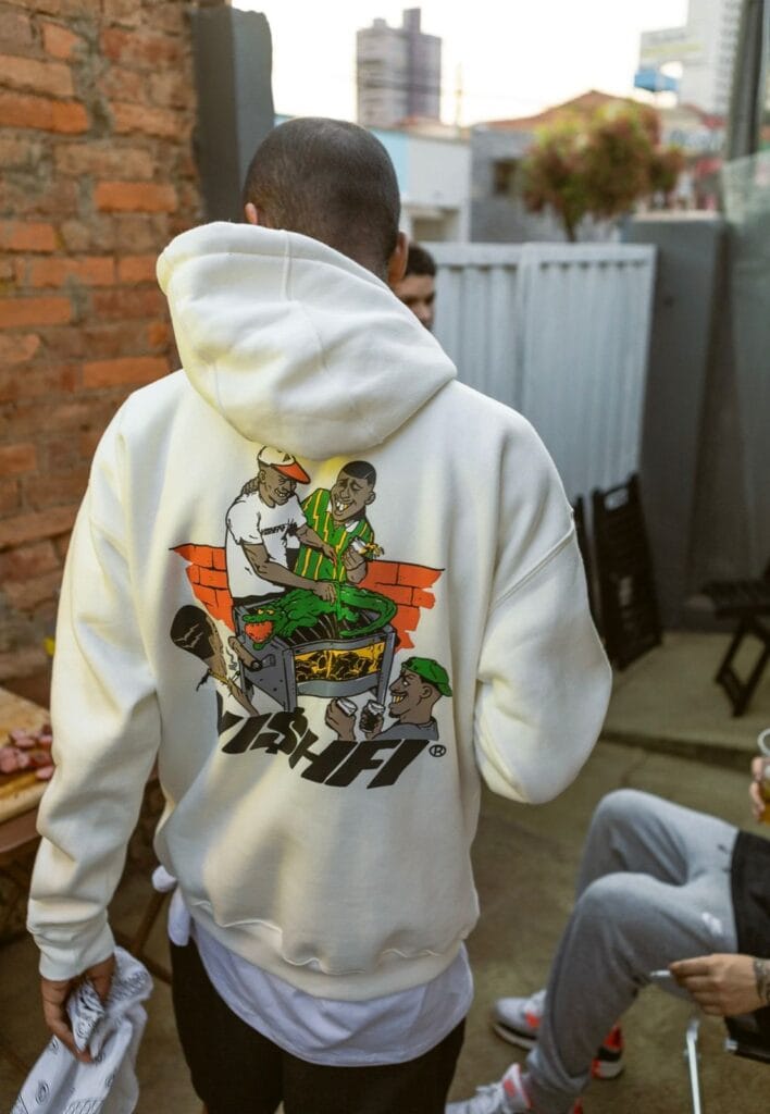 moletom ''churrasco'' off white vishfi moletom ''churrasco'' off white vishfi