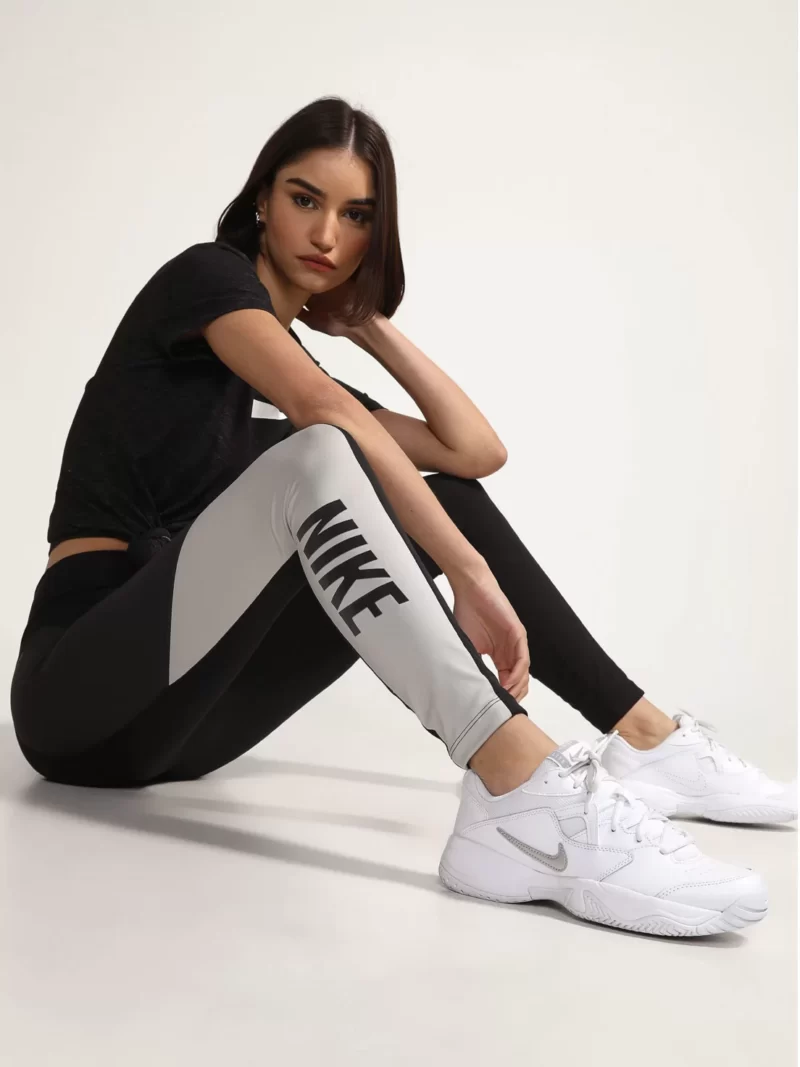 legging nike one df mr preta e cinza