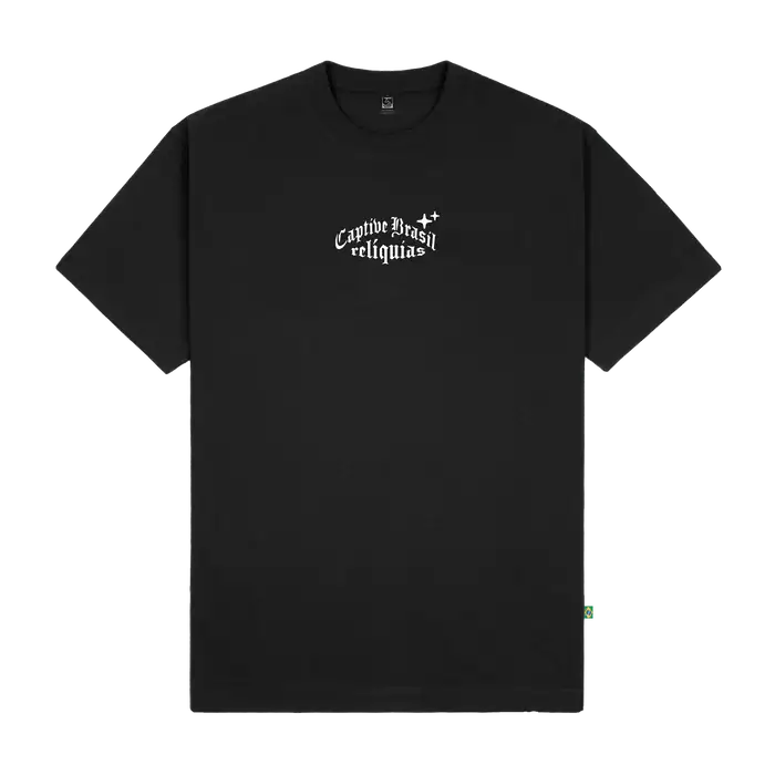 camiseta "mente fértil" preta captive