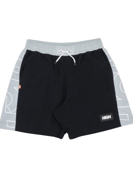 shorts crop black grey high company