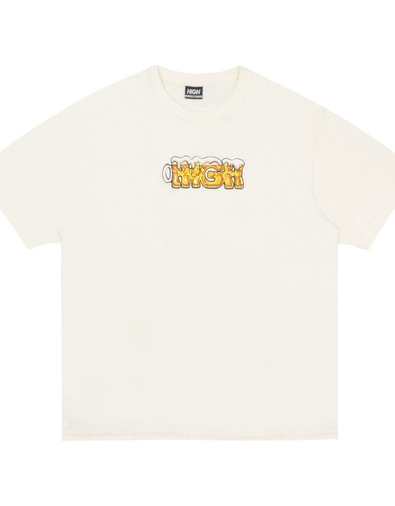 camiseta beer white high