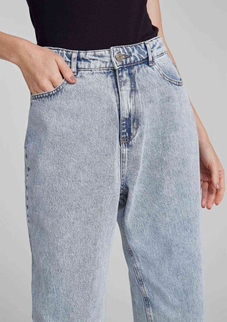 calça jeans feminina cintura alta reta hering calça jeans feminina cintura alta reta hering