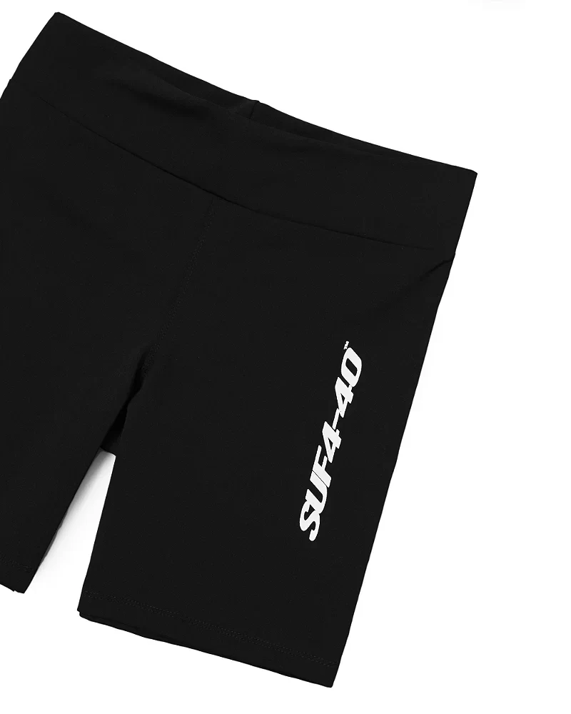 sufbabys suf4 40 biker shorts black