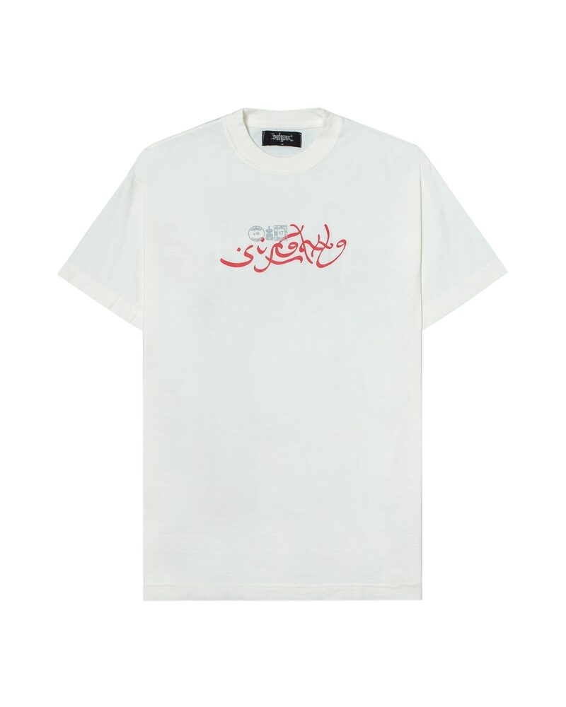 camiseta arabic script off white sufgang