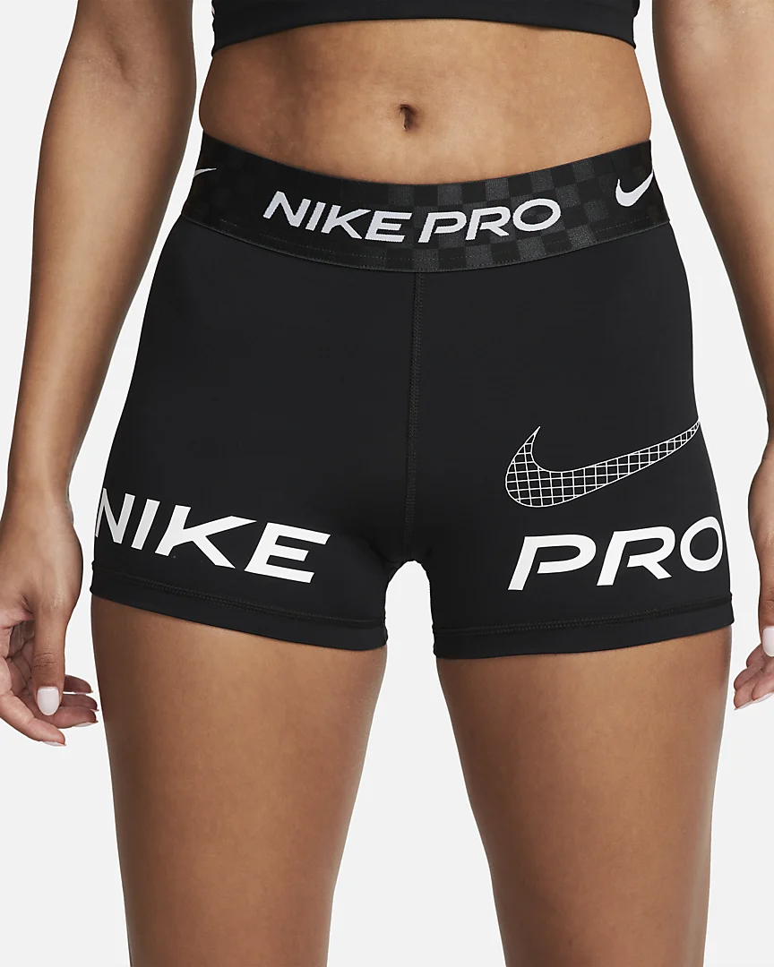 Shorts Nike Pro Dri Fit Feminino - Preto - Raiana Shop