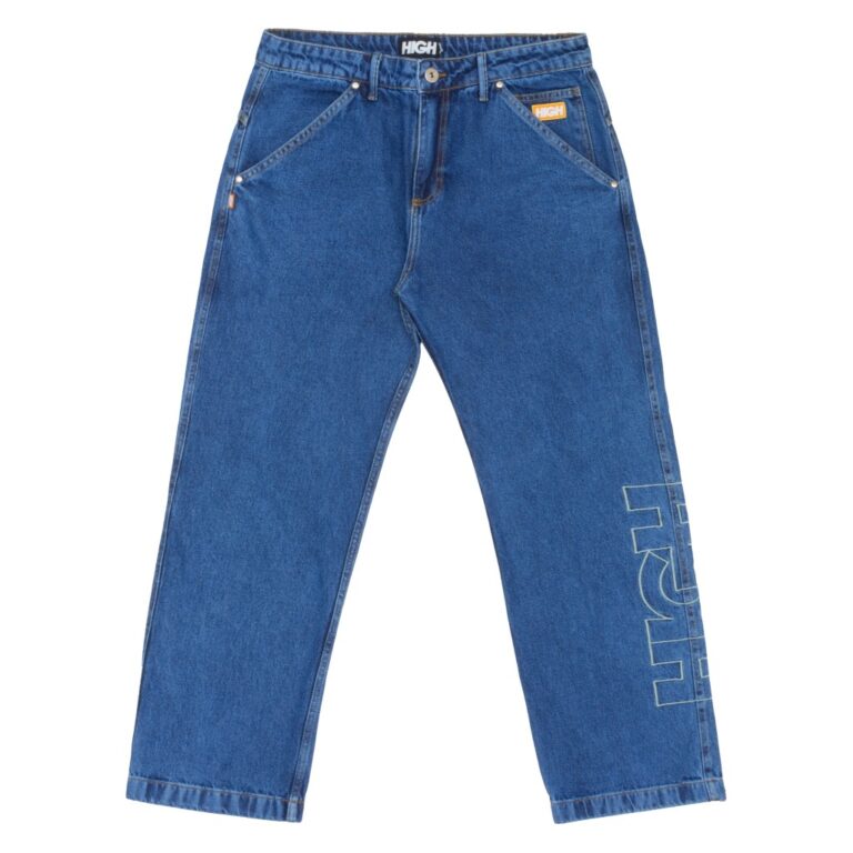 calça jeans g90 blue high company