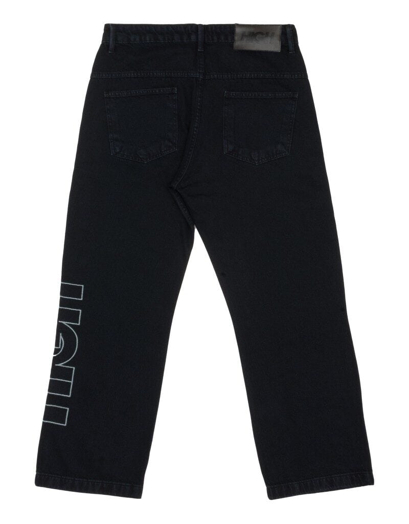calça jeans g90 black high company calça jeans g90 black high company