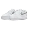 tênis nike court vision alta branco prata