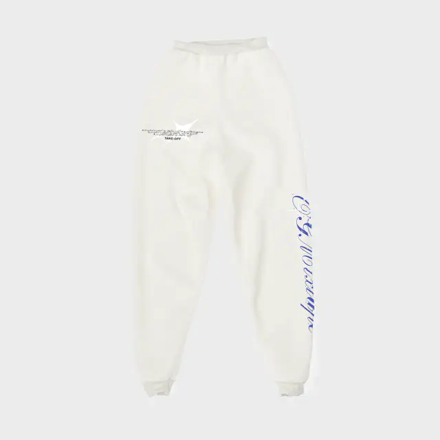 calça moletom og mixtape offwhite take off