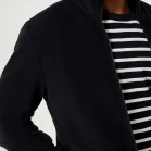 jaqueta em fleece preto