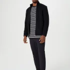 jaqueta em fleece preto