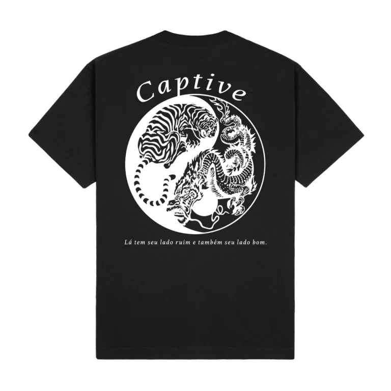 t shirt "equilíbrio" black t shirt "equilíbrio" black