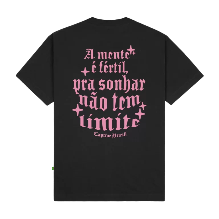 t shirt "mente fértil" bubbaloo t shirt "mente fértil" bubbaloo