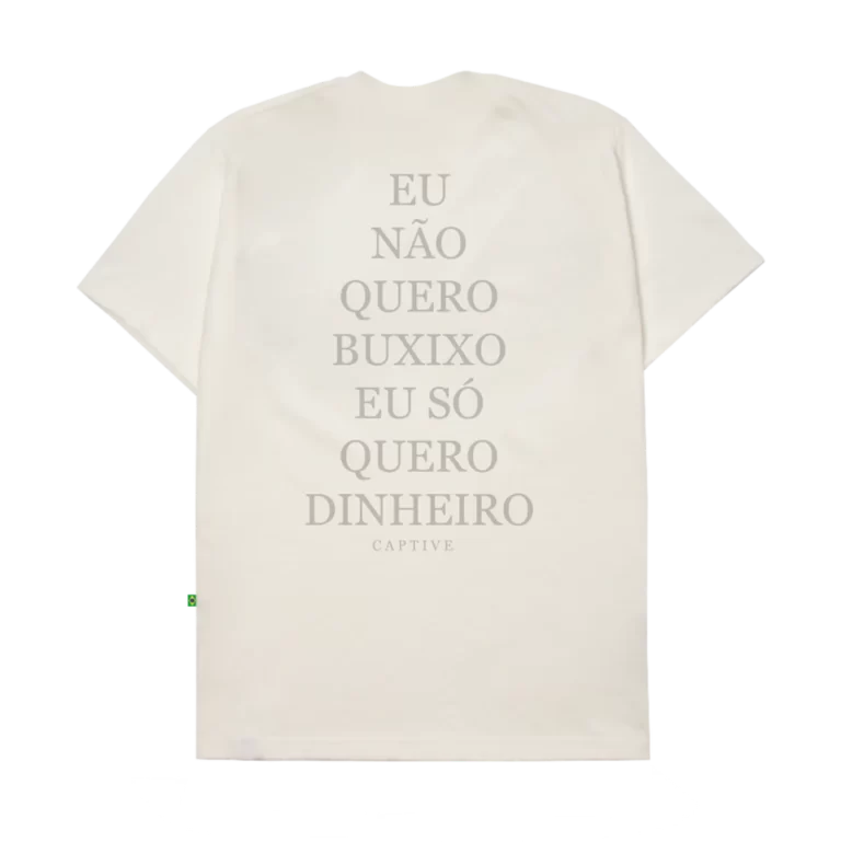 t shirt "zoi de gato" off/glow in the dark t shirt "zoi de gato" off/glow in the dark