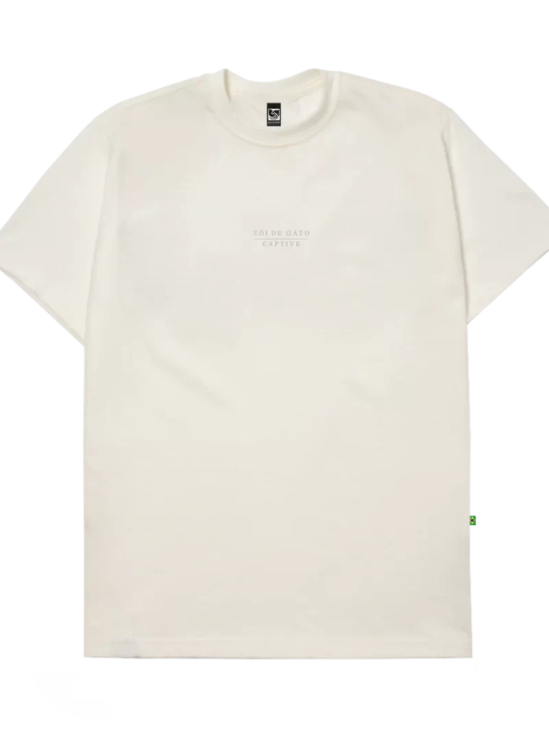 t shirt "zoi de gato" off/glow in the dark