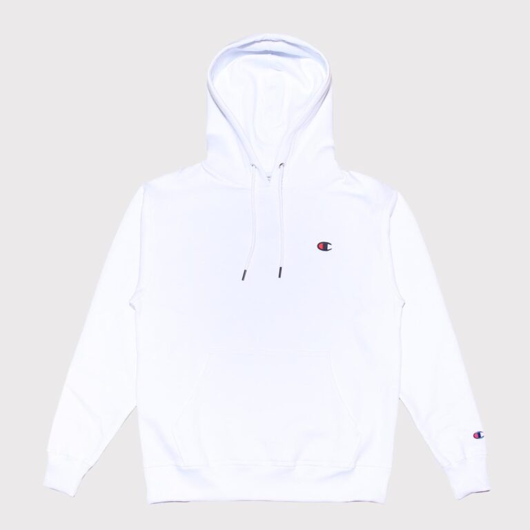 blusa moletom champion com capuz reverse weave pullover branco blusa moletom champion com capuz reverse weave pullover branco