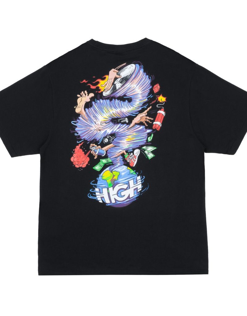 camiseta tornado black high company