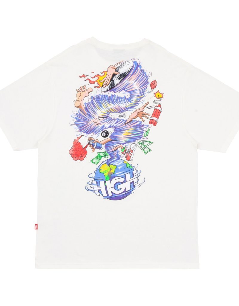 camiseta tornado white high company