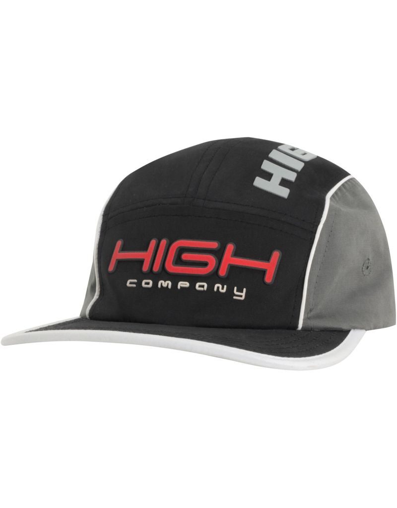 boné 5 panel crew black