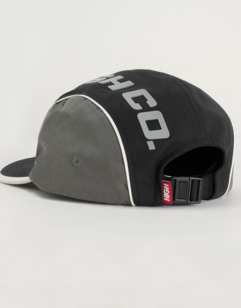 boné 5 panel crew black