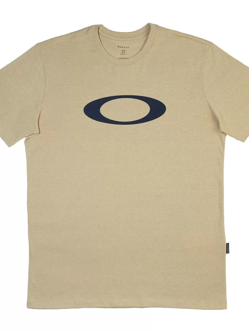 camiseta oakley logo bege