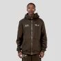 tk f zip mocha hoodie