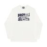 longsleeve cellphone white high company