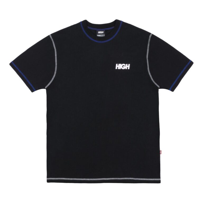 camiseta colored black blue high company