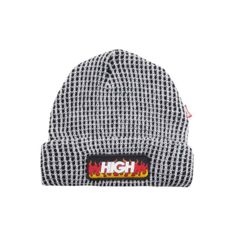 beanie glitch black high company