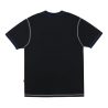 camiseta colored black blue high company